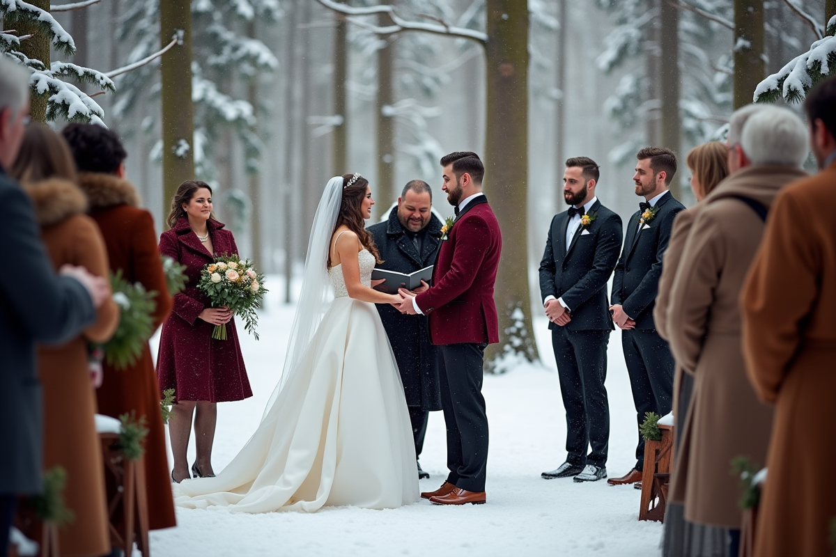 mariage hivernal